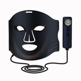 LED Face Mask - by Flaremore - for Wrinkles & Acne - Black - 7 Colors - Cordless LED Face Mask - by Flaremore - for Wrinkles & Acne - Black - 7 Colors - Cordless